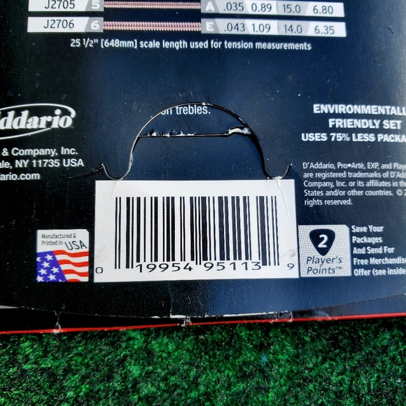 D'Addario EJ27N Nylon Normal Tension Classical Guitar Strings - Picture 3 of 11